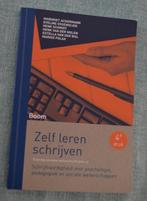 Studieboek Zelf leren schrijven., Boeken, Studieboeken en Cursussen, Ophalen of Verzenden, Alpha, Zo goed als nieuw, HBO