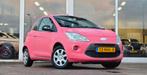 Ford Ka 1.2i Cool&Sound 2e Eigenaar Airco Roze dip, Auto's, Voorwielaandrijving, Stof, Gebruikt, 4 cilinders