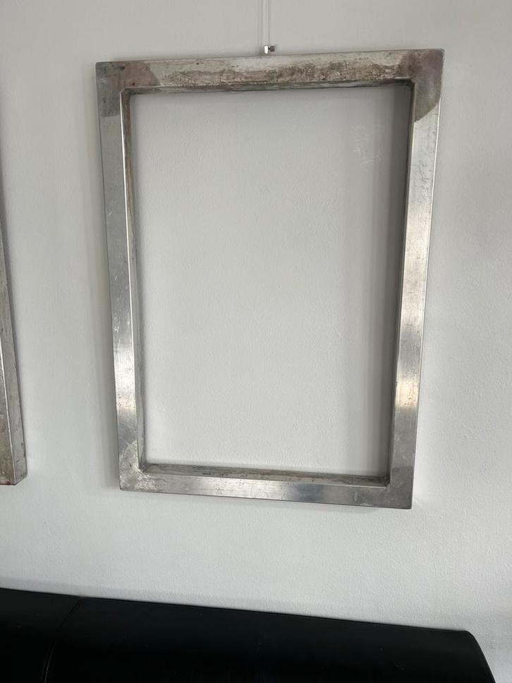 Aluminium zeeframen, Huis en Inrichting, Woonaccessoires | Lijsten, Gebruikt, 50 tot 75 cm, 50 tot 75 cm, Metaal of Aluminium