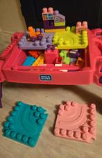 Megabloks inklapbare Bouwtafel met Blokken, Kinderen en Baby's, Ophalen of Verzenden, Gebruikt, Megabloks