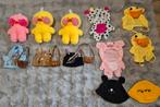 3x Paper duck knuffel / Eenden knuffels met accessoires., Ophalen of Verzenden, Zo goed als nieuw, Overige typen