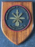 DMKL Afd Artillerie en Luchtdoelartillerie, wapenschild, Verzamelen, Ophalen of Verzenden, Landmacht, Nederland, Embleem of Badge