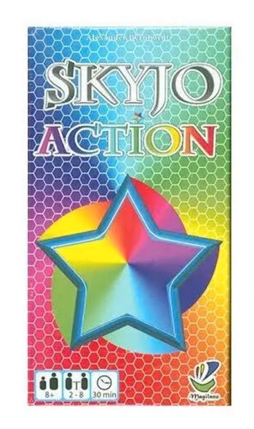 Skyjo Action gezelschapsspel, Hobby en Vrije tijd, Gezelschapsspellen | Overige, Zo goed als nieuw, Ophalen of Verzenden