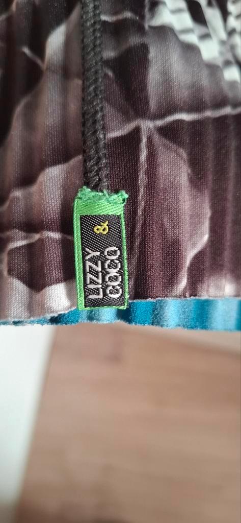 Lizzy en Coco jurk - 2 kanten draagbaar - M/L, Kleding | Dames, Jurken, Zo goed als nieuw, Maat 42/44 (L), Zwart, Knielengte, Ophalen of Verzenden