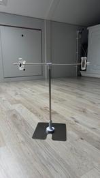 Houder voor foto achtergrond productfoto’s incl papier, Ophalen of Verzenden, Zo goed als nieuw