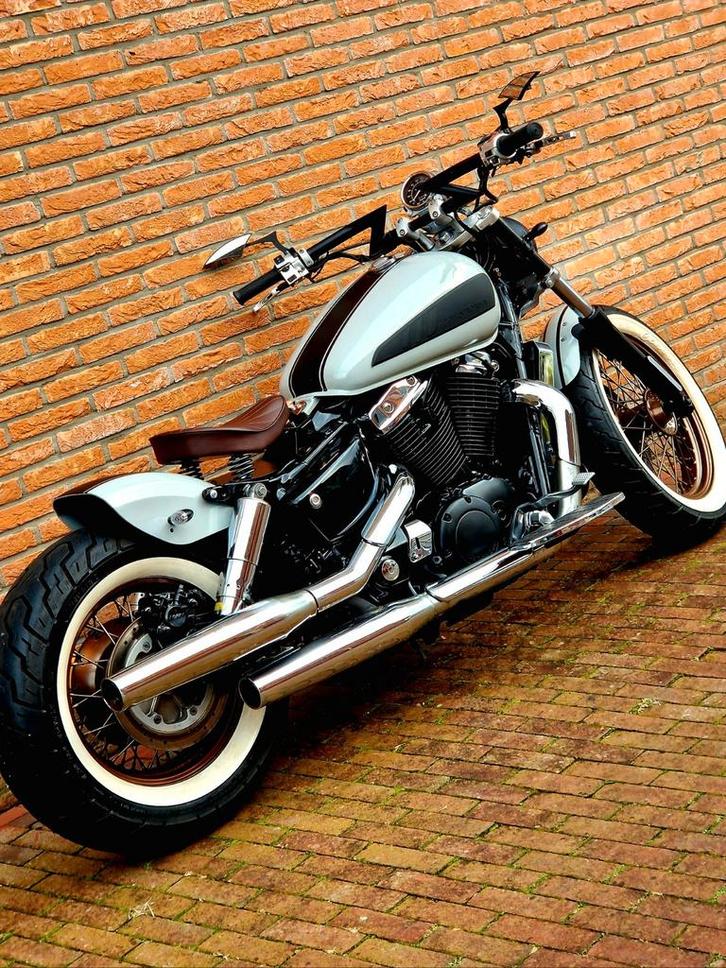 Dikke Honda 1100 Shadow Ace Bobber (Kleur Porsche Kreide), Motoren, Motoren | Honda, Bedrijf, Chopper, meer dan 35 kW, 2 cilinders