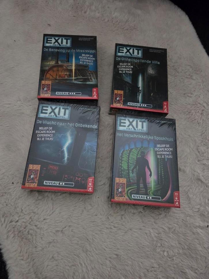 Exit games nieuw geseald!, Hobby en Vrije tijd, Gezelschapsspellen | Bordspellen, Nieuw, Verzenden