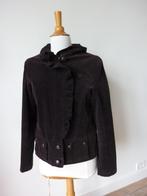 PL Land: Nieuw, donkerbruin ribfluwelen jasje. Maat 38, Maat 38/40 (M), PL Land, Bruin, Nieuw