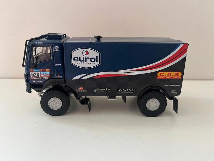 Dakar Iveco Trakker Eurol Rally Sport van WSI, Hobby en Vrije tijd, Modelauto's | 1:50, Nieuw, Bus of Vrachtwagen, Wsi, Ophalen of Verzenden