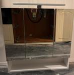 Spiegelkast voor in de badkamer, Ophalen, 50 tot 100 cm, Minder dan 25 cm, Minder dan 100 cm