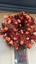 Herfst/Winter Krans - Sfeervolle Decoratie, Huis en Inrichting, Woonaccessoires | Kransen, Ophalen of Verzenden, Zo goed als nieuw