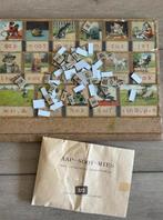 Origineel leesplankje met letters, Antiek en Kunst, Antiek | Schoolplaten, Ophalen of Verzenden, Overige thema's