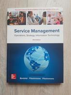 Service Management - Bordoloi, Fitzsimmons - 9e editie, Boeken, Ophalen of Verzenden, Zo goed als nieuw, WO