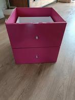 Ikea kallax inzet met lades, Minder dan 50 cm, 1 of 2 laden, Ophalen of Verzenden, Zo goed als nieuw