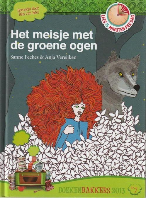 Het meisje met de groene ogen-Sanne Feekes-Anja Vereijken**, Boeken, Kinderboeken | Jeugd | 10 tot 12 jaar, Zo goed als nieuw