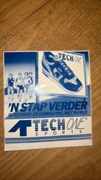 Oude sticker tech one sports, Verzamelen, Ophalen of Verzenden, Zo goed als nieuw