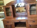 Amsterdamse school kast, Huis en Inrichting, Kasten | Buffetkasten, Ophalen, Gebruikt, 100 tot 150 cm, Eikenhout