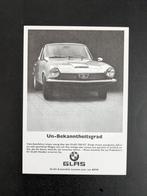 Ansichtkaart GLAS 1300 GT 1967, Ongelopen, Ophalen of Verzenden, 1980 tot heden