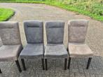 Set van 4 eetkamerstoelen, Huis en Inrichting, Ophalen of Verzenden, Zo goed als nieuw, Vier, Stof