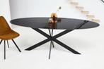 Keramiek eettafel nero ardi - Ovaal - Matrix ultra dun zwart, Ophalen, Overige materialen, Nieuw, 50 tot 100 cm