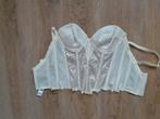 Bustier voor onder trouwjurk, maat 75c, Overige typen, Wit, Ophalen of Verzenden, Zo goed als nieuw