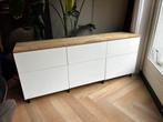 Besta kast 180x40x64 met eiken plank, Huis en Inrichting, Ophalen, Gebruikt, 25 tot 50 cm, 150 tot 200 cm