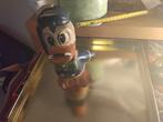 17cm hoge houten vintage Donald Duck, Ophalen of Verzenden, Donald Duck, Zo goed als nieuw, Beeldje of Figuurtje