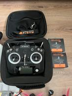 Taranis Q X7 + M7 gimbals + case + accupack, Ophalen of Verzenden, Gebruikt