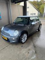 Mini 1.6 16V Cooper S 2003 Grijs, Auto's, Mini, Voorwielaandrijving, Zwart, 4 cilinders, 4 stoelen