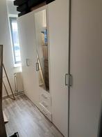 Ikea Pax kast - wit hout inclusief spiegel, 250 cm breed, Huis en Inrichting, Kasten | Kledingkasten, Ophalen, 200 cm of meer