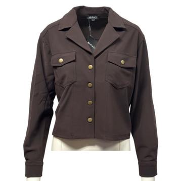 Mi Piace MP202681 | travelstof jacket - Bonded Espresso beschikbaar voor biedingen