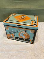 Vintage toffee blik Van Melle, olympische spelen (100823), Verzamelen, Blikken, Ophalen of Verzenden, Gebruikt, Overige