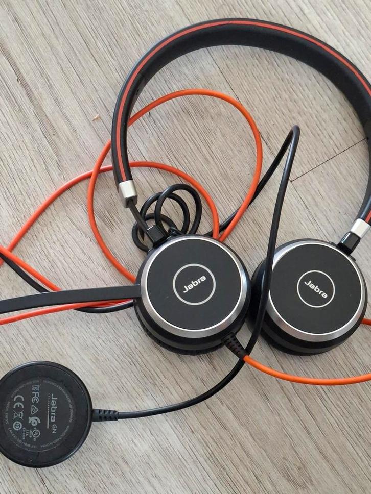 Jabra Headset ENCO10 - Topkwaliteit, Audio, Tv en Foto, Koptelefoons, Gebruikt, Op oor (supra aural), Overige merken, Ophalen of Verzenden