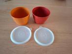 2 vintage tupperware bakjes, Ophalen of Verzenden, Gebruikt, Overige typen