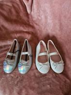 Ballerina's, Wit en Pearl. Mt.25. Nieuwstaat!, Kinderen en Baby's, Kinderkleding | Schoenen en Sokken, Meisje, Schoenen, Nieuw
