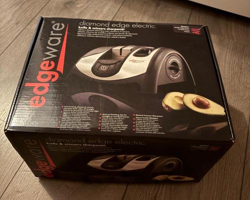 Edgeware Diamond Edge elektrische schaar- en messenslijper d, Huis en Inrichting, Keuken | Keukenbenodigdheden, Zo goed als nieuw