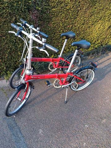 2 Dahon Vouwfietsen 7 versnellingen beschikbaar voor biedingen