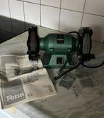 Dubbele slijpmachine FRG-125 FERM, Doe-het-zelf en Verbouw, Gereedschap | Slijpmachines, Ophalen, Zo goed als nieuw, Minder dan 700 watt