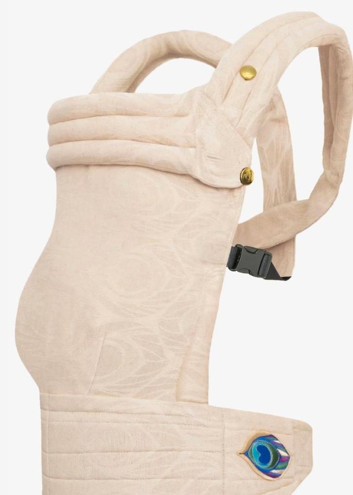 Artipoppe Zeitgeist Argus Oat in linnen, Kinderen en Baby's, Babydragers en Draagdoeken, Zo goed als nieuw, Draagzak, Buik of Rug