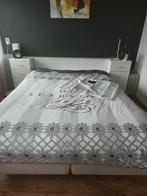 boxspring, Ophalen, Gebruikt, Wit, Tweepersoons