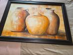Olieverf schilderij 103x73 cm K C Miller 1980/90, Ophalen of Verzenden