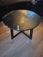 Salontafel/Bijzettafel Marmer - Zo Goed Als Nieuw, Ophalen, Overige materialen, 50 tot 100 cm, Rond