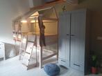 Kinderbed bedhuis boomhut bed hoogslaper, Ophalen, Gebruikt, Hoogslaper