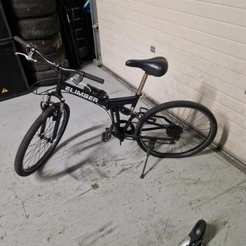 Opknappet mountainbike vouw fiets beschikbaar voor biedingen