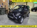 Smart Fortwo cabrio EQ Comfort 22 kWh lader - Carplay - came, Auto's, Smart, Automaat, Gebruikt, Huisgarantie, 82 pk