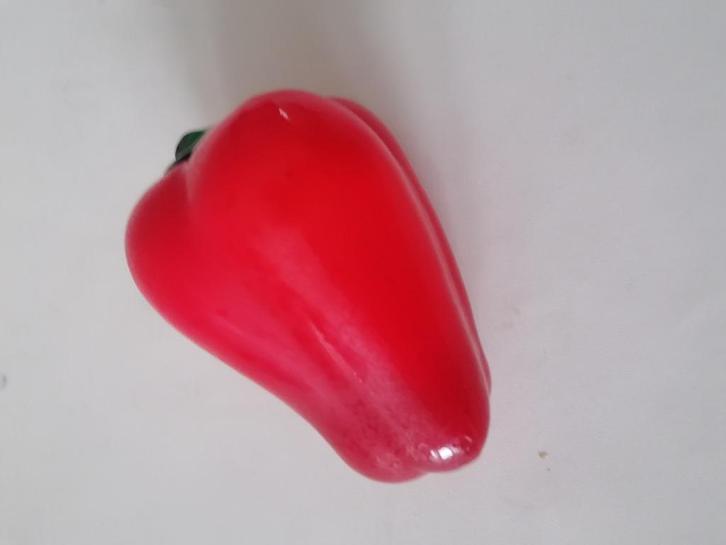 MURANO glazen paprika izgst 12 cm, Antiek en Kunst, Antiek | Glas en Kristal, Ophalen of Verzenden