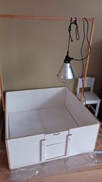 Nette ruime werpkist met kraamtoebehoren, Dieren en Toebehoren, Ophalen, Zo goed als nieuw, Overige