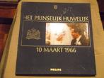 Het prinselijk huwelijk 10-3-1966 op 2 LP's, Ophalen of Verzenden, Gebruikt
