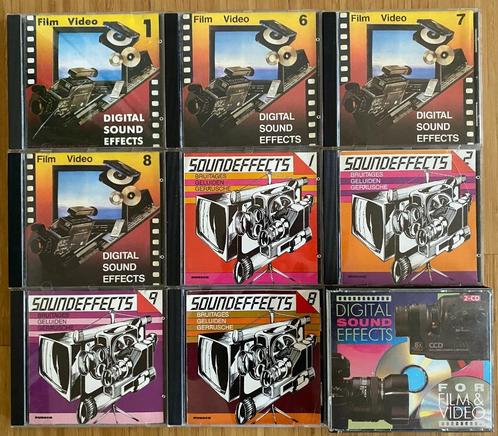 10x Geluidseffecten CD’s, samen €25, Cd's en Dvd's, Cd's | Overige Cd's, Gebruikt, Ophalen of Verzenden