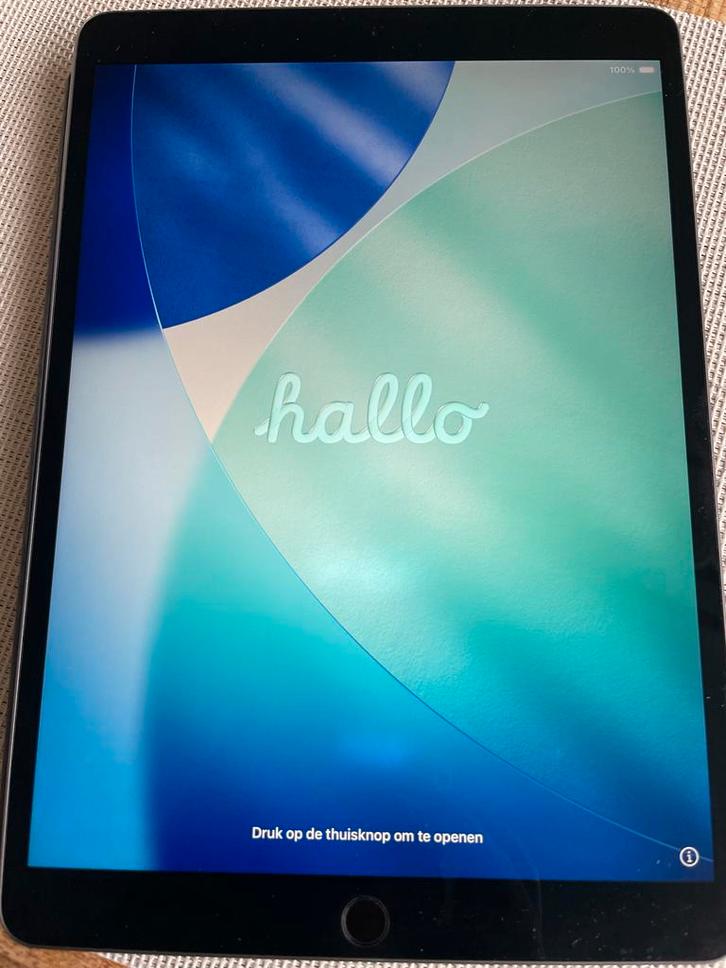 iPad Air 3 (2019) A2152, Computers en Software, Apple iPads, Gebruikt, Apple iPad Air, Wi-Fi, 10 inch, 64 GB, Grijs, Ophalen of Verzenden